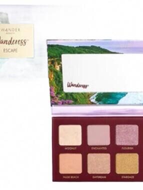 NEW WanderBeauty Wandress Escape Eyeshadow Palette Beauty Makeup Cosmetic